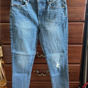 LOFT Blue Skinny Jeans